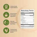 Organic Matcha Green Tea Powder, 2 Pounds | Unsweetened with Zero Sugar, Culinary Grade, Potent Early Harvest, Fine Stone Ground – Vegan, All Purpose, Great for Matcha Latte - Image 2