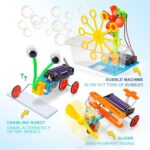 STEM Robotics Kits for Kids Age 8-12 8-10, Science Kits for Kids 5-7, STEM Toys for Boys Age 6 7 8 9 10 12 13 14 Girls Boys Birthday Gifts, Robot Building Crafts 6-8 Engineering Motor Set - Image 3