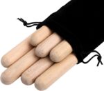 ZEAYEA 24 Pack Rhythm Sticks with 3 Carry Bag, 8 Inch Wood Claves Musical Percussion Instrument, Hardwood Musical Sticks for Music Parties Musical Education - Image 3