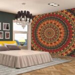 FENDROM Popular Handicrafts Indian hippie Bohemian Psychedelic Peacock Mandala Wall hanging College Dorm Beach Throws Table Cloth Bedding Tapestry - Image 5