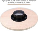 Yes4All Versatile Wooden Wobble Balance Board, Balance Trainer for Mobility Training, Standing Desk, Core Training, Exercise Balance Stability Trainer - Image 4