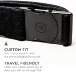 Arcade The Original Unisex Adventure Belt, Heavy Duty Elastic Webbing, Non-Metal Travel Friendly Buckle - Image 3