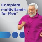 Centrum Silver Men's 50+ Multivitamin with Vitamin D3, B-Vitamins, Zinc for Memory and Cognition - 200 Tablets - Image 2