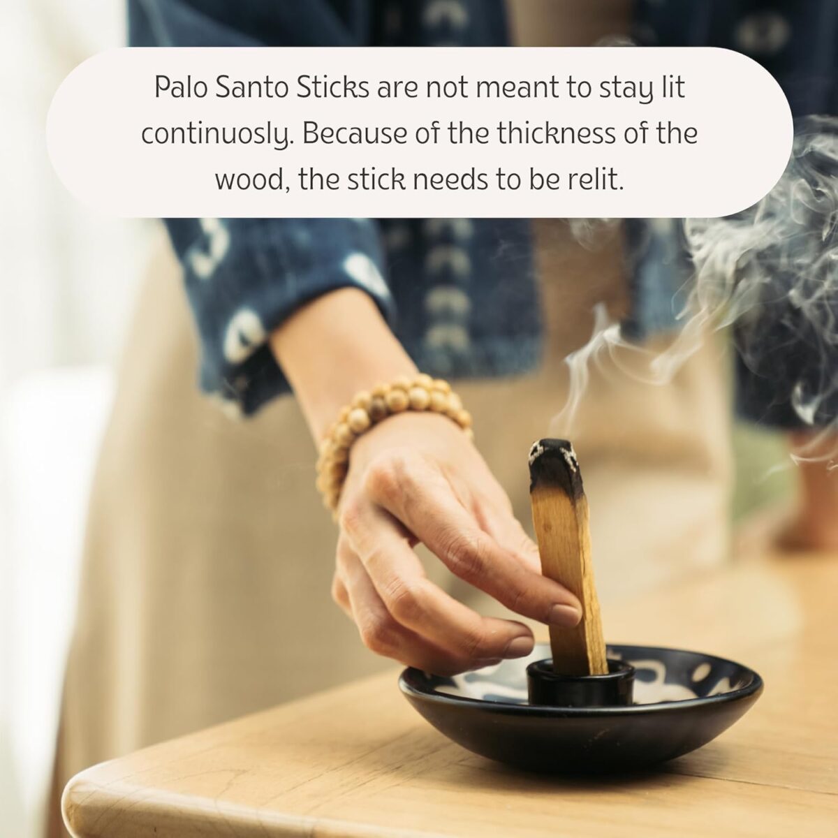 Luna Sundara Palo Santo Sticks from Peru Sustainably Wild Harvested Quality Hand Picked 100 Grams Authentic Smudge Sticks Includes a Reusable Drawstring Bag. - Image 6