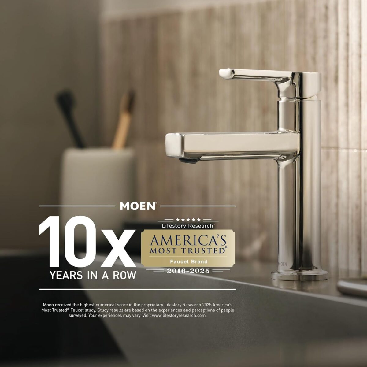 Moen Stainless Steel Wall Mounted 24-Inch Bathroom Grab Bar for Shower, Heavy Duty Hand Handle for Elderly or Handicapped with Concealed Screws, 8724 - Image 7