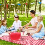 Extra Large Picnic Blanket Beach Blankets, Outdoor Foldable Waterproof Sand Mat for Beach Camping Hiking Travel Family Concerts Grass Park Music Festival Lawn Mats (Red, 80x60inch) - Image 4