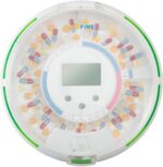 Live Fine Automatic Pill Dispenser with 28-Day Electronic Medication Organizer, 6 Dosage Templates, Easy-Read LCD Display, Sound & Light Alerts & Key for Prescriptions, Vitamins, Supplements & More - Image 9