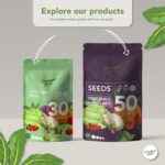 Garden Pack Seeds Pouch - 50 Varieties of Herb, Flower & Vegetable Seeds for Planting - 25,000 Non GMO Heirloom Seeds - Garden Seeds for Vegetable Garden - Image 8