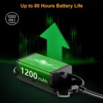 Gritin Rechargeable Book Light for Reading in Bed with 19 LED &Memory Function-Eye Caring 3 Color Temperatures, 5 Brightness Levels, 80 Hrs Runtime Flexible Goose Neck Clip on Light for Book Lovers - Image 6