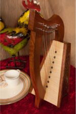 Roosebeck Lily Harp, 8 Strings, Knotwork - Image 2