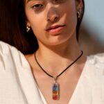 7 Chakra Necklace and Bracelet Set for women & men Orgone Healing Pendant with Adjustable Cord – Chakra Necklace and bracelet jewelry set for spiritual healing - Image 6