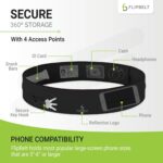 FlipBelt Classic Running Belt, Running Fanny Pack for Women and Men, USA Company - Image 3