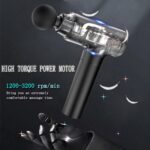 Massage Gun Deep Tissue,Percussion Massager Gun for Athletes Muscle Massage Gun for Pain Relief with 8 Massage Heads & 20 Speeds (Matte Black) - Image 5