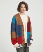 GURUNVANI Cardigan Sweater for Men Knitted Long Sleeve Sweaters with Buttons - Image 4