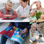 Fidget Blanket for Elderly, Dementia Alzheimers Products, Sensory Blanket Memory Loss Fidget Toys, Autistic Activities Pad, Anxiety Relief Improves Mental Stimulation - Image 2