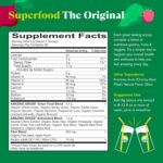 Amazing Grass Greens Superfood Powder: Greens Powder with Digestive Enzymes & Probiotics, Organic Spirulina, Chlorella, and Beet Root Powder, Original, 60 Servings - Image 4