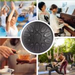 Steel Tongue Drum 11 Note 6 Inches D-Key Tank Drum Handpan Drum Percussion Instrument for Meditation Entertainment Musical Education Concert Mind Healing Yoga - Image 5