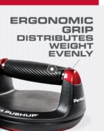 Perfect Pushup Elite - Rotating Handle Design with Steel Ball Bearings for Smooth, Effortless Handle Rotation - Ergonomic Grips, 8" Base & Textured, Non-Slip Bottom Treads - Supports up to 400lbs - Image 3