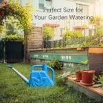 XXXFLOWER 1.5 Gallon Blue Watering Can Outdoor Garden Flower Plant, Lightweight 6 L Water Cans with Detachable Nozzle Watering Pot for Office House Garden - Image 2