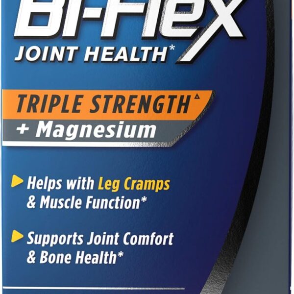 Osteo Bi-Flex Triple Strength Joint Supplement with Glucosamine & Magnesium, Gluten Free, 80 Tablets