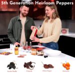 DIY Gift Kits - Hot Sauce Making Kit Everything Included - Unique Cooking Gifts For Men - Gifts For Husband, Boyfriend, Dads Who Have Everything - Standard (26 Pcs Set) - Image 3