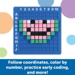 Learning Resources STEM Explorers Pixel Art Challenge, STEM Toys for Kids, Coding Basics for Kids, Easter Toys, Ages 5+,402 Pieces - Image 4