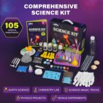 Science Kit for Kids, 105 Science Lab Experiments, STEM Project Educational Toy with Volcano Erupting, Crystal Growing, Chemistry Set, Science Toys, Boys Girls Birthday Gift Ideas, Ages 6+ - Image 6