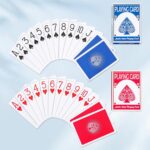 Playing Cards Large Print for Adults - 2 Pack, Large Print Playing Cards for Seniors, Vision Impaired, Low Vision Crowd, for Blackjack, Euchre, Canasta Card Game - Image 4