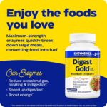 Enzymedica Digest Gold + ATPro, Maximum Strength, Fast-Acting, Helps Digest Large Meals, Prevents Bloating and Gas, 240 Count (FFP) - Image 4