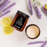 Scented Candles for Home Scented Aromatherapy Candles, 4 Pack 28 Oz Soy Wax Candle Gift Set for Women Men (Lemon Lavender/Vanilla Sugar/Sandalwood Rose/Moroccan Amber) - Image 5