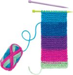 Creativity for Kids Learn to Knit Pocket Scarf - DIY Knitting Kit for Beginners, Kids Craft Kit - Image 8