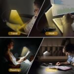 Gritin 9 LED Rechargeable Book Light for Reading in Bed - Eye Caring 3 Color Temperatures,Stepless Dimming Brightness,80 Hrs Runtime Small Lightweight Clip On Book Reading Light for Studying - Image 7