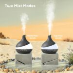 500 ML Essential Oil Diffuser, Upgrade Aroma Diffuser for Large Room, Aromatherapy Diffuser Humidifier with Remote Control 14 Color Lights 4 Timer Setting Auto Shut-Off - Image 8