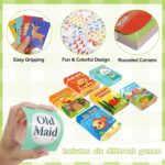 Card Games for Kids, Go Fish,Old Maid,Memory Match,Slap Jack,Crazy 8s,War -6 Pack Classic Fun & Educational Games for Family Game Night, Great Gift for Birthday Holiday Easter Basket Stuffers - Image 3