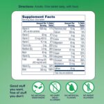 One A Day Energy Daily Essentials Multivitamin, Energy Supplement to Support Mental Alertness and Immune Health with Vitamins A C, D, E, Zinc and Caffeine, 120 Count - Image 7