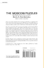 The Moscow Puzzles: 359 Mathematical Recreations (Dover Math Games & Puzzles) - Image 2