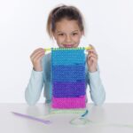 Creativity for Kids Learn to Knit Pocket Scarf - DIY Knitting Kit for Beginners, Kids Craft Kit - Image 14