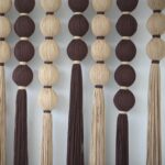 IOWER Macrame Wall Hanging Large Boho Wall Decor Natural Brown Khaki Sphericity Cotton Textile Fiber Yarn Wall Art Handmade For Livingroom Bedroom Wedding Party 39" Wx39 L - Image 7