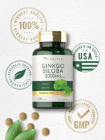 Carlyle Ginkgo Biloba 3000mg | 400 Tablets | Non-GMO, Gluten Free Herbal Supplement - Image 6