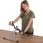 Under Desk Bike Pedal Exerciser with Calorie Tracker and Adjustable Resistance - Image 6