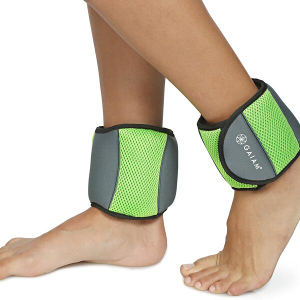 Gaiam Wearable Bracelet to Strengthen, Tone & Sculpt, Adjustable Ankle Weights for Women & Men for Yoga