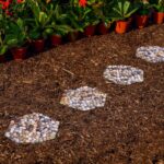 River Rocks Stepping Stones Pavers Outdoor for Garden Walkway, Pebbles Polished Gravel for Yard Lawn Patio Pathway Landscaping, Set of 6 (Hexagon) - Image 5