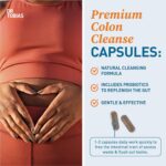 Dr. Tobias Colon 14 Day Cleanse, Advanced Gut Cleanse Detox for Women & Men with Cascara Sagrada, Psyllium Husk, Senna Leaf & Probiotics, Non-GMO Colon Cleanse, 28 Capsules 1-2 Daily - Image 4