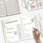 2025 Christian Planner - 12 Month Bible Journal and Prayer Planner 9"x11.2" Spiral Bound, Monthly & Weekly Christian Organizer Gifts for Women Men (Beige) - Image 6
