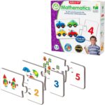 The Learning Journey: Match It! Mathematics - STEM Addition and Subtraction Calculation Activities Game - Teaches Early Math Facts with 30 Matching Pairs - Math Puzzle For Toddler Ages 3 to 6