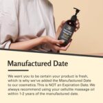 Anti Cellulite Massage Oil for Massage Therapy - Collagen and Stem Cell Skin Tightening Cellulite Cream for Women - 8 Fl Oz by M3 Naturals - Image 7