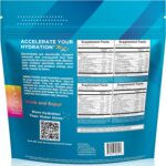 HydroMATE Electrolytes Powder Packets Low Carb Hydration Accelerator Drink Mix Party Relief Plus Vitamin C Variety Pack 16 Sticks - Image 4