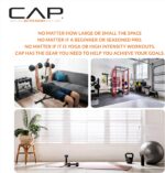CAP Barbell ADJUSTABELL Adjustable Round Dumbbell Weights - Pairs | 12.5 lb, 25 lb & 55 lb Single Weight Options - Image 7