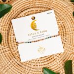Lotus and Luna 2MM Master Healer Energy Chakra Healing Dainty Anklet Bracelet with Real Stones Jade, Pearl, Rose Quartz, Amethyst, Moonstone - Image 3