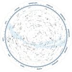 Double-Sided Multi-Latitude Planisphere Star Map Night Sky Guide for Astronomy - Image 3